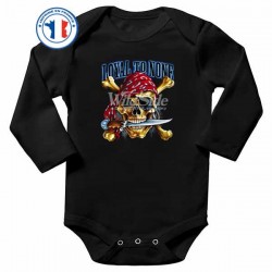 Bikers-Custom : Body bébé biker LOYAL TO NONE
