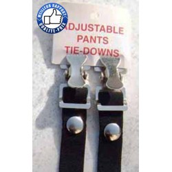 Bikers-Custom : Fixation bas de pantalon chrome