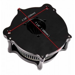 Bikers-Custom : Filtre à air venturi de 93-2017