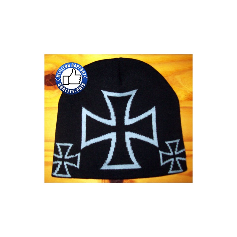 Bikers-Custom : Bonnet croix de malte