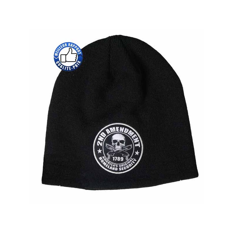 Bikers-Custom : Bonnet second amendement des usa
