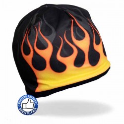 Bikers-Custom : Bonnet hot flaming