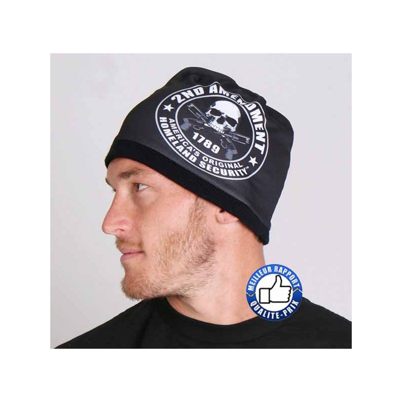 Bikers-Custom : Bonnet second amendement
