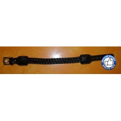 Bracelet biker torsadé, 3 brins