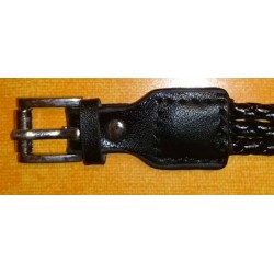 Bikers-Custom : Bracelet biker torsadé, 3 brins