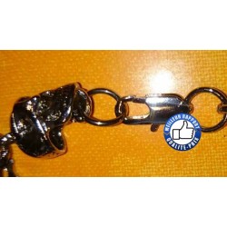 Bikers-Custom : Bracelet têtes de morts