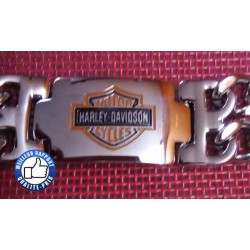 Bikers-Custom : Bracelet Harley Davidson Bar & Shield