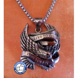 Pendentif live to ride