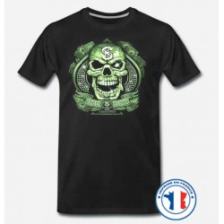 T shirt biker money time