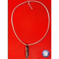Bikers-Custom : Pendentif cartouche noir
