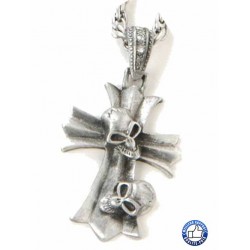Pendentif skull cross