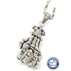 Pendentif squeleton hand