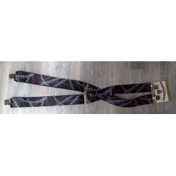 Bikers-Custom : Bretelle us, motif chaines