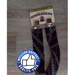 Bretelle us, motif chaines