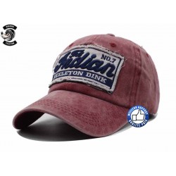 Casquette indian rouge