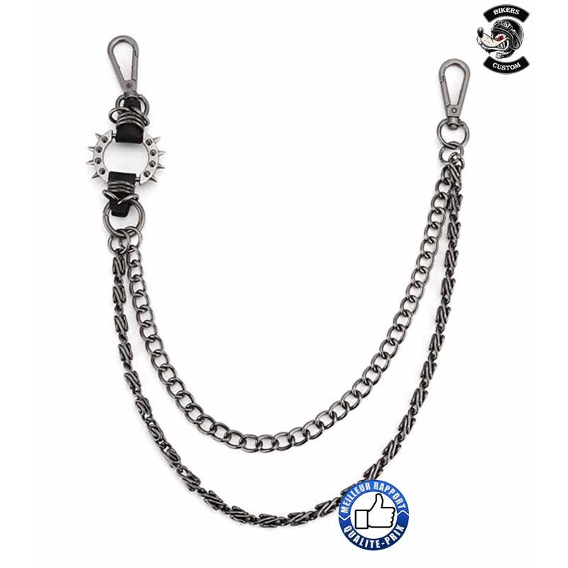 Bikers-Custom : Chaîne portefeuille hole