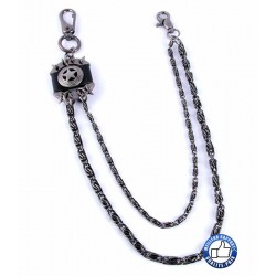 Chaîne portefeuille silver star