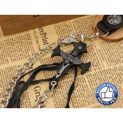 Bikers-Custom : Chaîne portefeuille sword