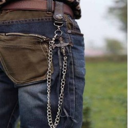 Bikers-Custom : Chaîne portefeuille sword