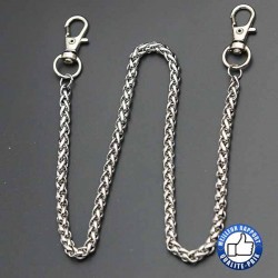 Bikers-Custom : Chaîne portefeuille vintage chrome