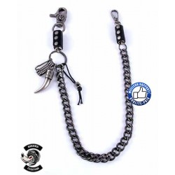 Bikers-Custom : Chaîne portefeuille griffe