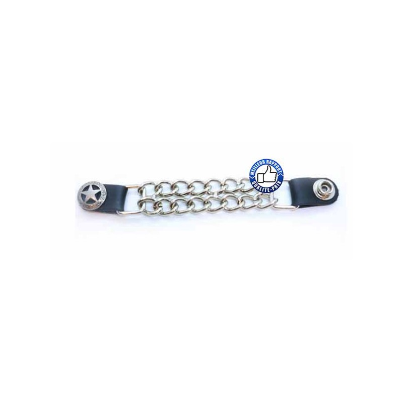 Bikers-Custom : Extension de gilet silver star