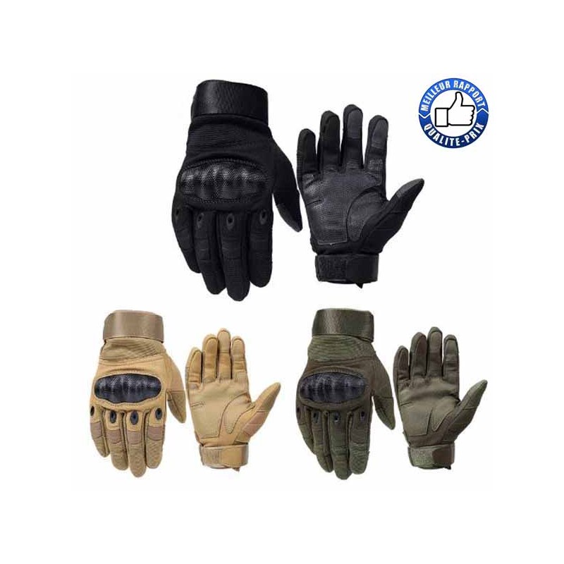 Bikers-Custom : Gants moto mi-saison Knuckle