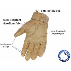 Bikers-Custom : Gants moto mi-saison Knuckle