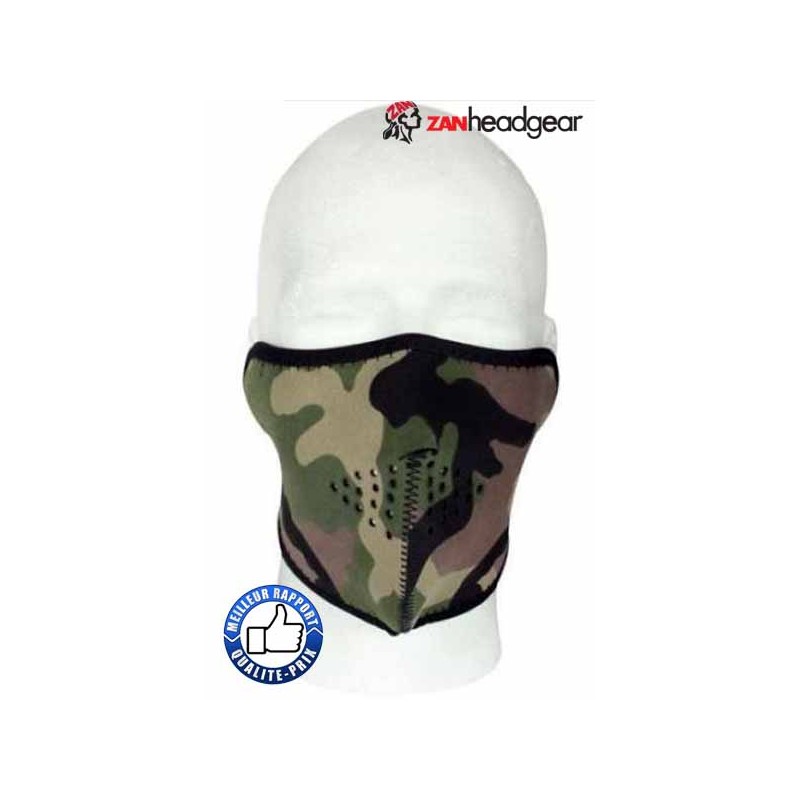 Bikers-Custom : Cache nez ou face mask camo