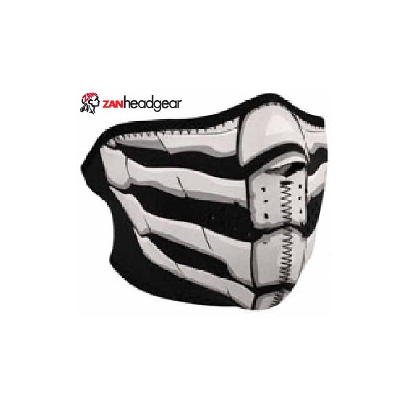 Bikers-Custom : Cache nez ou face mask bones