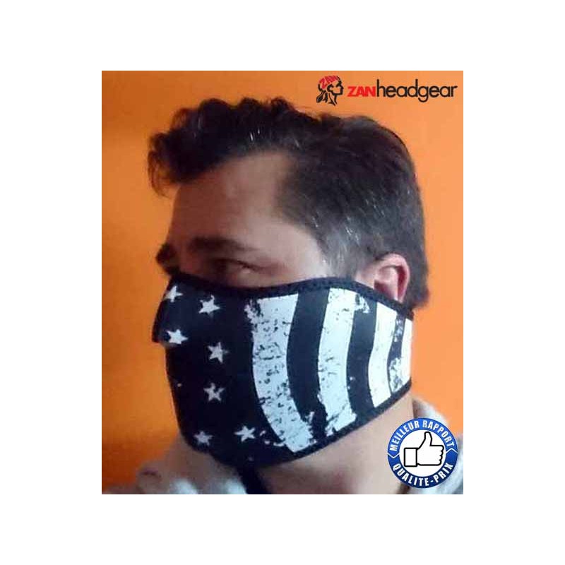 Bikers-Custom : Cache nez ou face mask usa