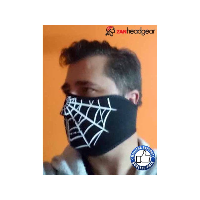 Bikers-Custom : Cache nez ou face mask spider