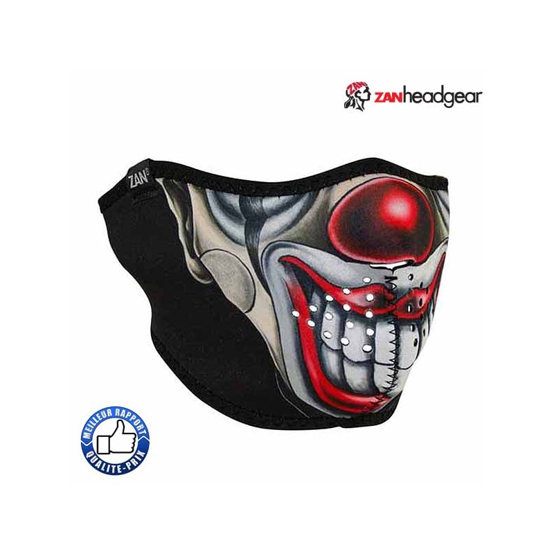 Bikers-Custom : Cache nez ou face mask joker