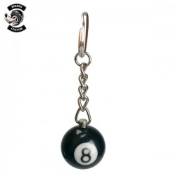 Porte clés boule 8