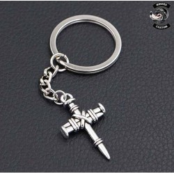 Porte clés croix païenne