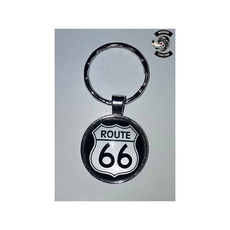 Bikers-Custom : Porte clés route 66