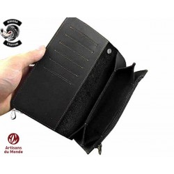 Bikers-Custom : Portefeuille cuir hunter
