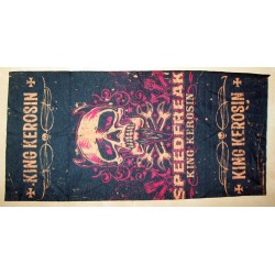 Bikers-Custom : Tour de cou king kerosin red skull