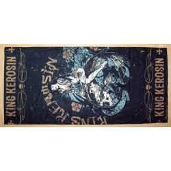 Tour de cou king kerosin blue tatoo