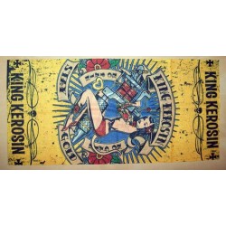 Tour de cou king kerosin yellow tatoo