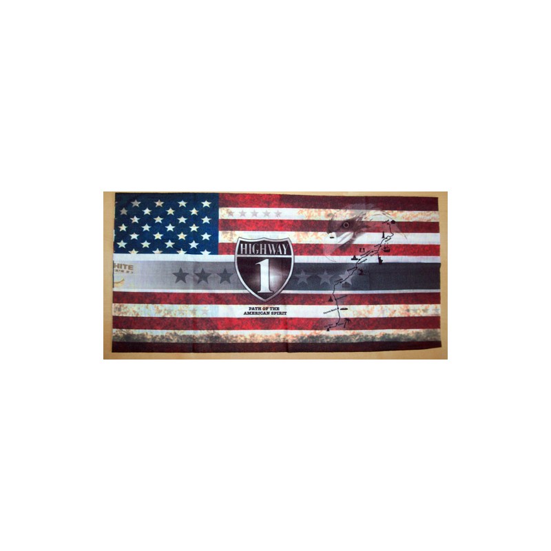 Bikers-Custom : Tour de cou american flag