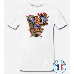Bikers-Custom : T shirt biker ride legend