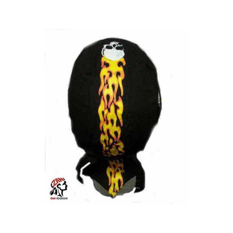 Bikers-Custom : Zandana biker head flaming