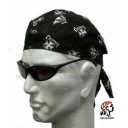 Bikers-Custom : Zandana biker white chop