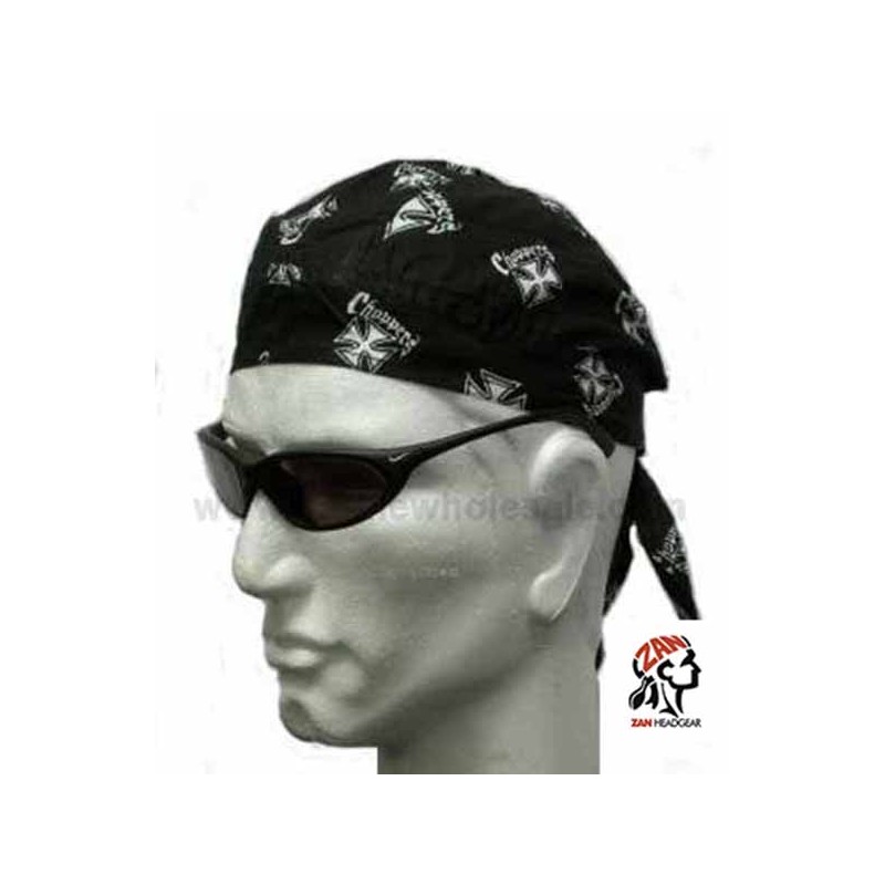 Bikers-Custom : Zandana biker white chop