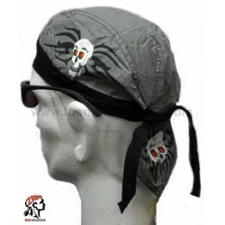 Zandana biker print on grey