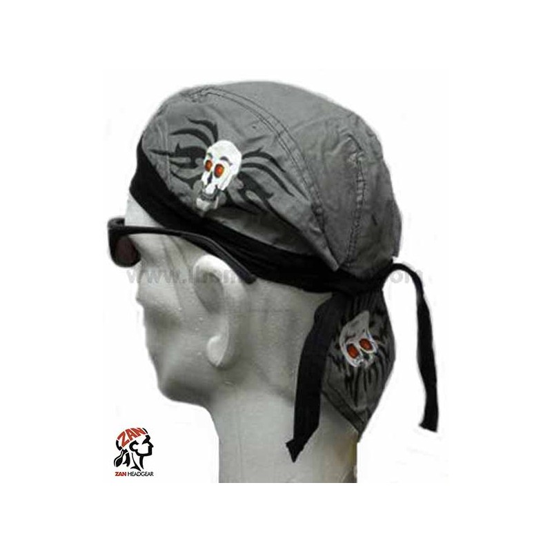 Bikers-Custom : Zandana biker print on grey