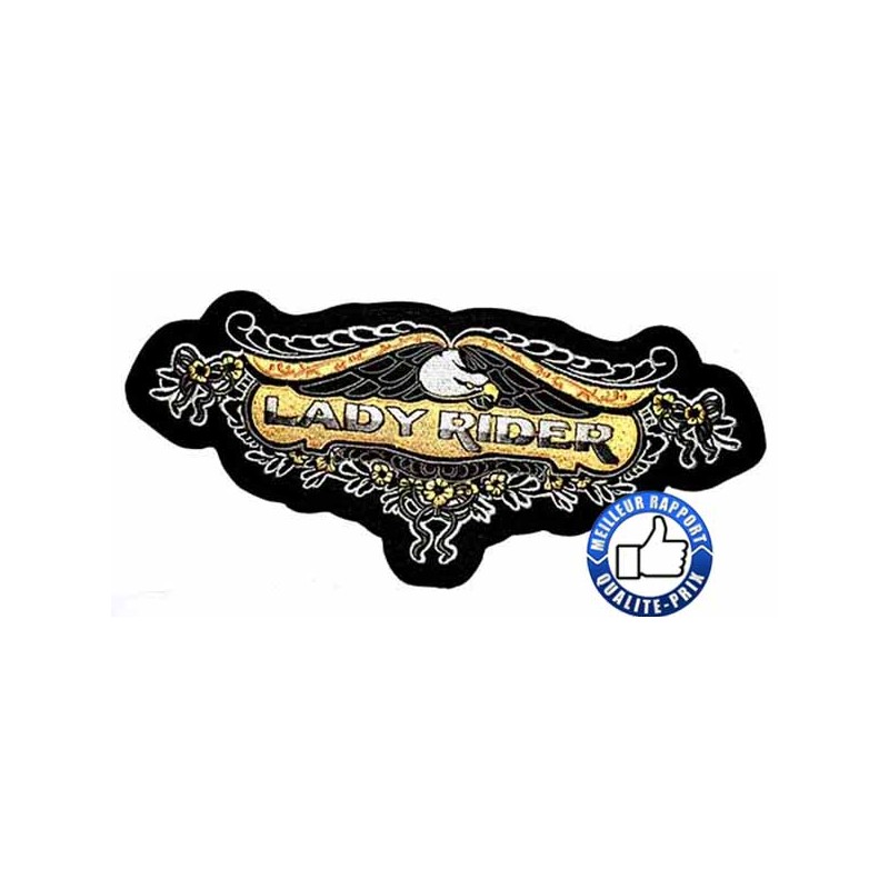 Bikers-Custom : Patchs, écussons lr yellow eagle