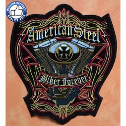 Patchs, écussons american steel