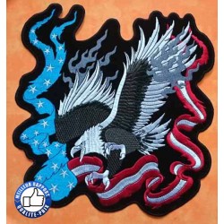 Bikers-Custom : Patchs, écussons aigle us
